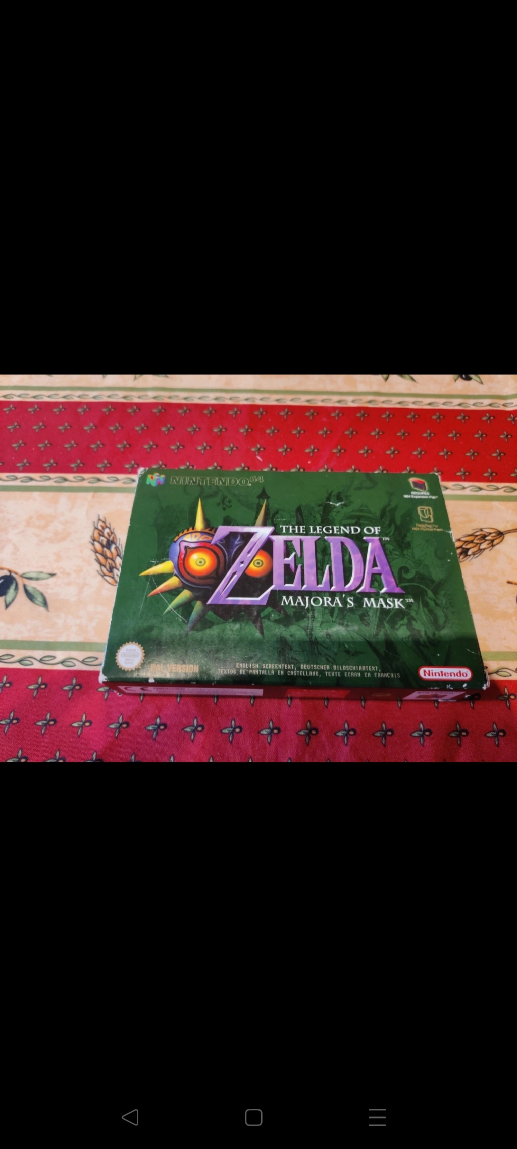 (vds) Zelda majora Mask n64 complet Screen19