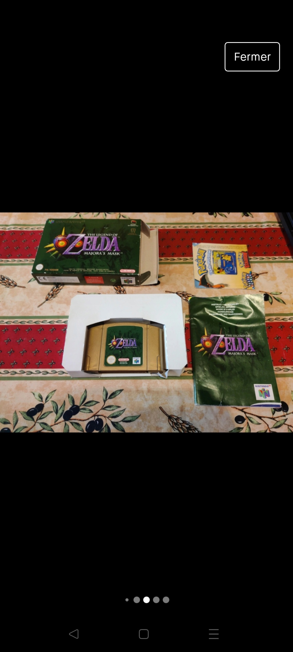 (vds) Zelda majora Mask n64 complet Screen22
