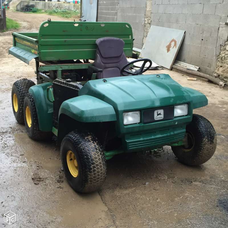 Gator 6x4 à moteur de voiture et jumelage des roues AR 6x4_ro22