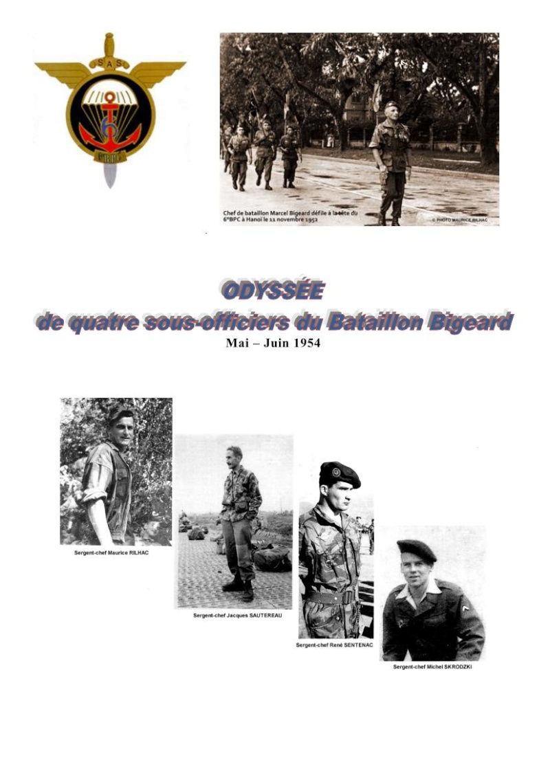 les évadés de Dien-Bien-Phu: odyssée de quatre sous-officiers du bataillon Bigeard Evades10