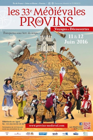 11 & 12 JUIN 2016 - Les 33e MEDIEVALES à PROVINS (77) 12605410