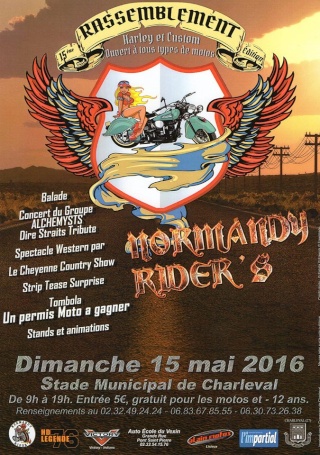 15 MAI 2016 - NORMANDY RIDER'S à CHARLEVAL(27) 12795312