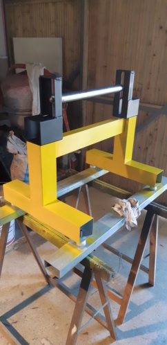 fabrication d'un tréteau a rouleau 20200323