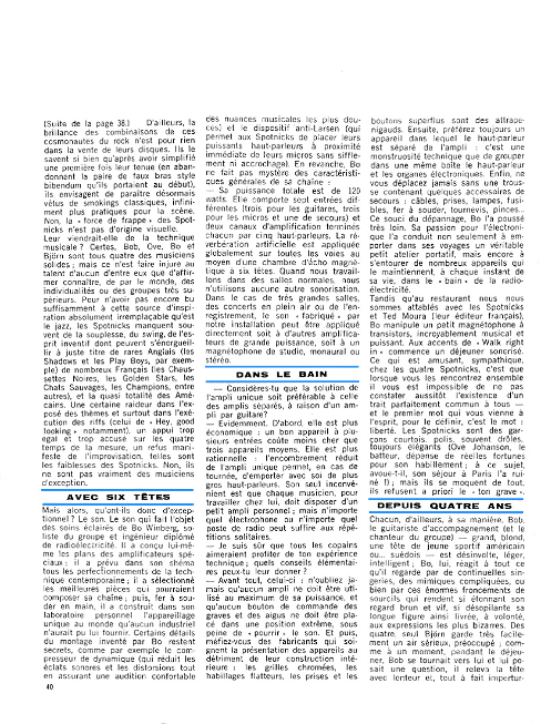 Spotnicks - revues consacrées aux Spotnicks - Page 2 Revue132