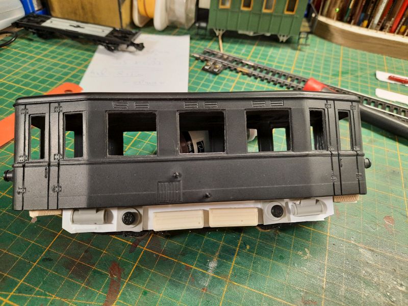 Triebwagen VT3 der KFE in 1/45 = 0e - Fertig 20230127