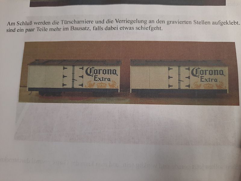 Lasercut - Kühlwagen (Reefer) in 1/48 - Fertig 2414