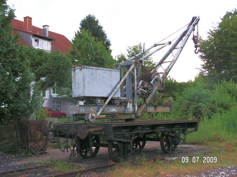 Fleischmann Magic Train Kran 2490 - Umbau in einen Schmalspurkran in 0e 47339210