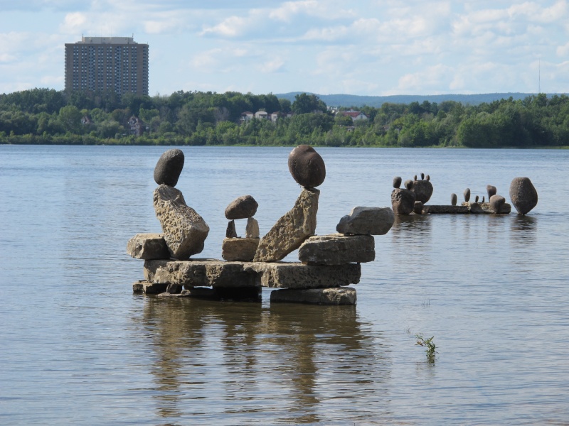 Les sculptures de John Ceprano - Otawwa River - Canada 11871510