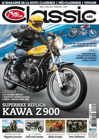 Moto revue Classic;Kawa Z 900 superbike réplica....