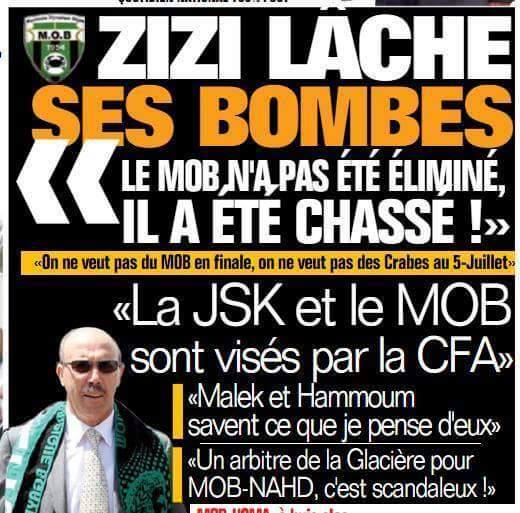Farid Zizi lâche ses bombes : «Le MOB et la JSK sont visés» 228