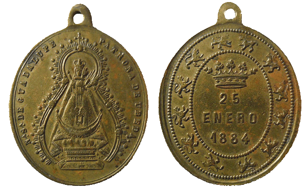 Nª Sª de Guadalupe de Ubeda/ Inscripción - (R.M. SXIX-O39)(MAM) 1884_g10
