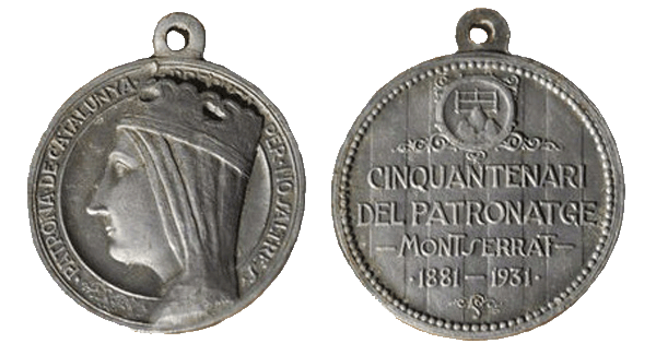 Recopilación medallas de la VIRGEN DE MONTSERRAT © Xx_19310