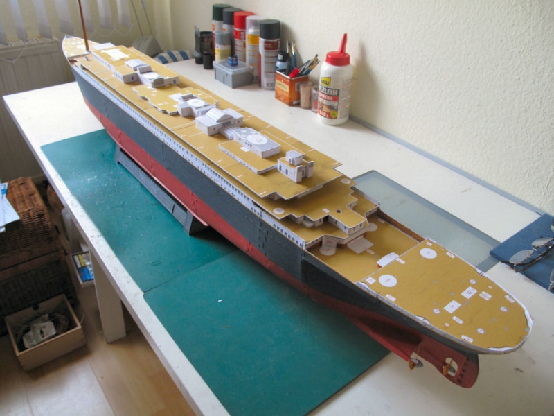 Fertig - Die Titanic von Schreiber 1/200 gebaut von Bertholdneuss Img_7710