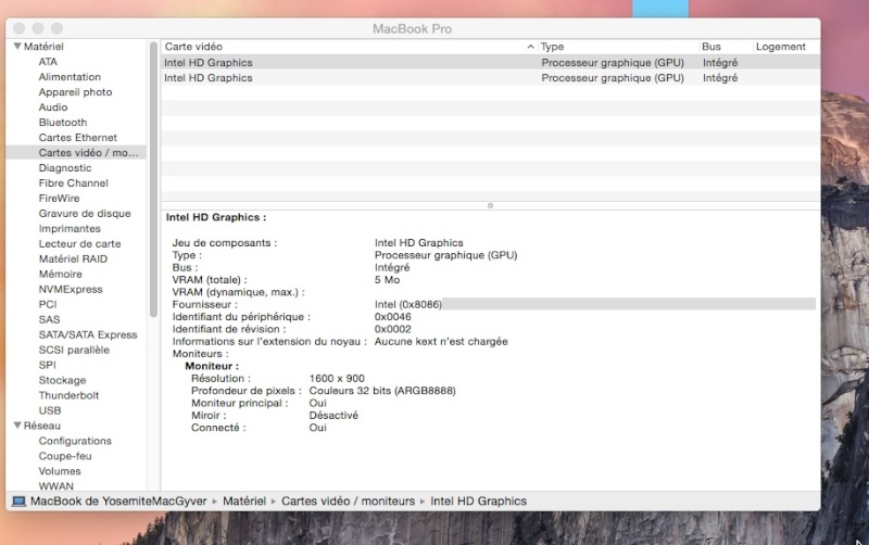 Intel HD Graphics Arrandale QE/CI YOSEMITE- EL CAPITAN-SIERRA-HIGH SIERRA Captur11