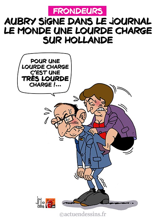 Actu en dessins de presse - Attention: Quelques minutes pour télécharger - Page 6 Aubry-11