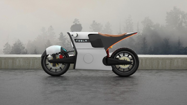 Tesla e-Bike - Les concepts de moto électrique Tesla-10