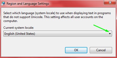 Unwanted language during installation - fix. Sysloc12