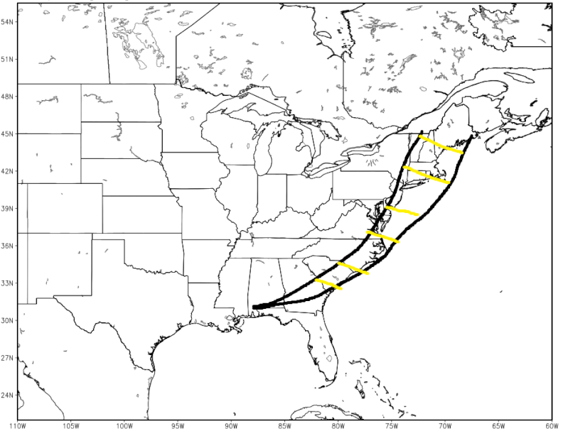 FEB 23rd-25th system (Wave 1 and 2) Cone_o10