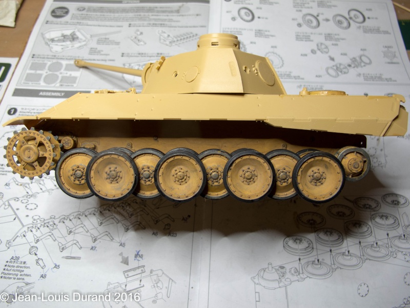 Char terminé - Panther Ausf.D - Sd.Kfz.171 (Tamiya 35345) + photo-découpe Passion Models P35-115V 11032010