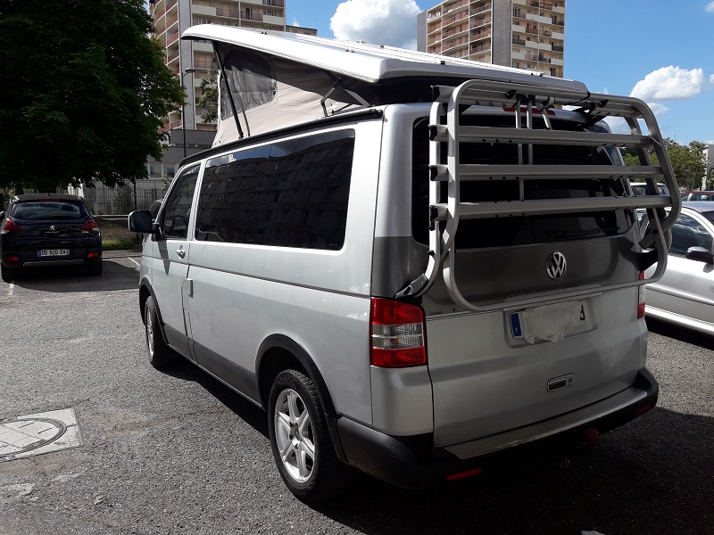 a vendre T5 multivan califbeach 2008 130cv 182000kms 7pl toit relev 20190611