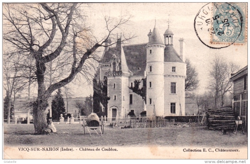 Château de Coubloust (Vicq-sur-Nahon) Indre Vicq110