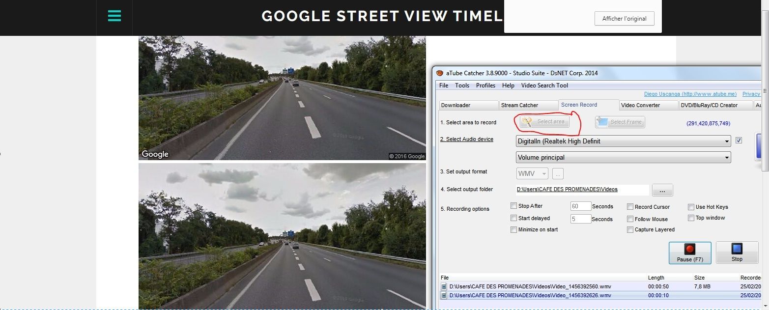 Google Street View Hyperlapse (Tuto) Captur16