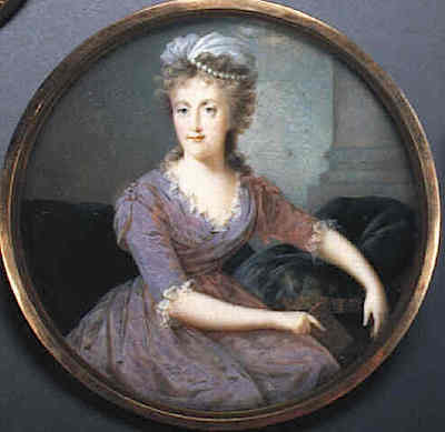 Portraits de Marie-Caroline d'Autriche, reine de Naples et de Sicile 1790ca10