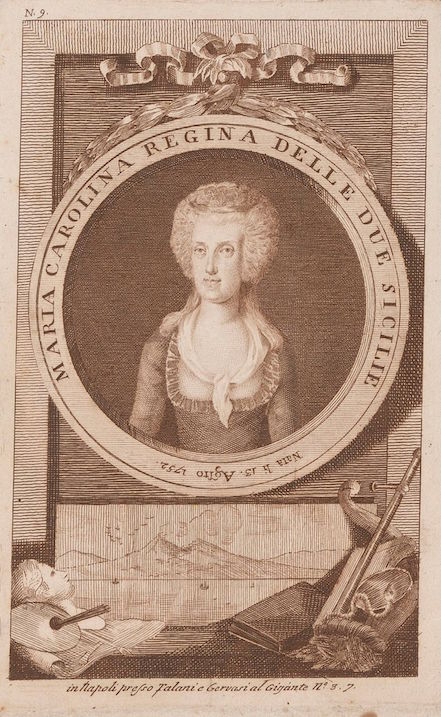 Portraits de Marie-Caroline d'Autriche, reine de Naples et de Sicile Talani10