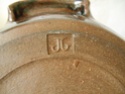 Probably John Griffiths-Jones Saint Chamassy Pottery France - JG mark  Dscn0011