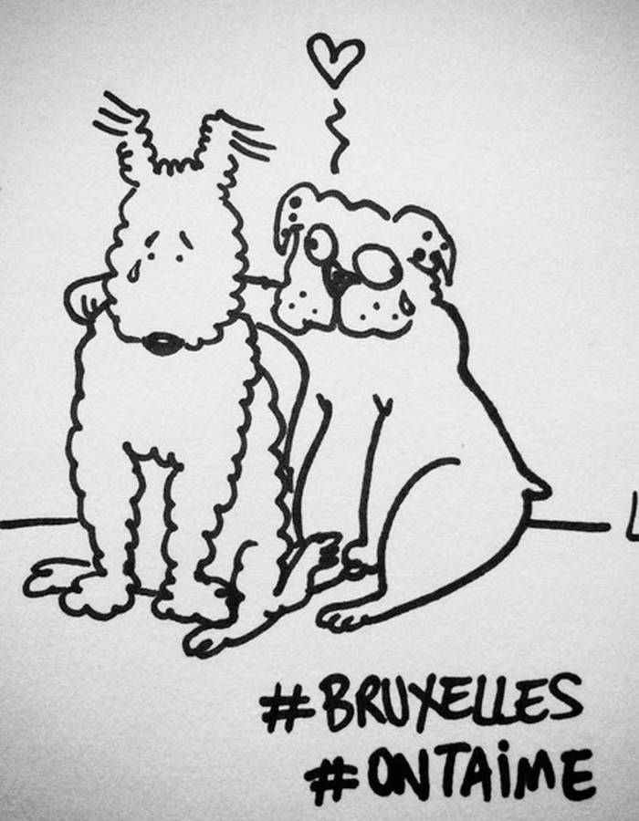 Nos amis Bruxellois [22/03/2016) dans la peine... Attent10