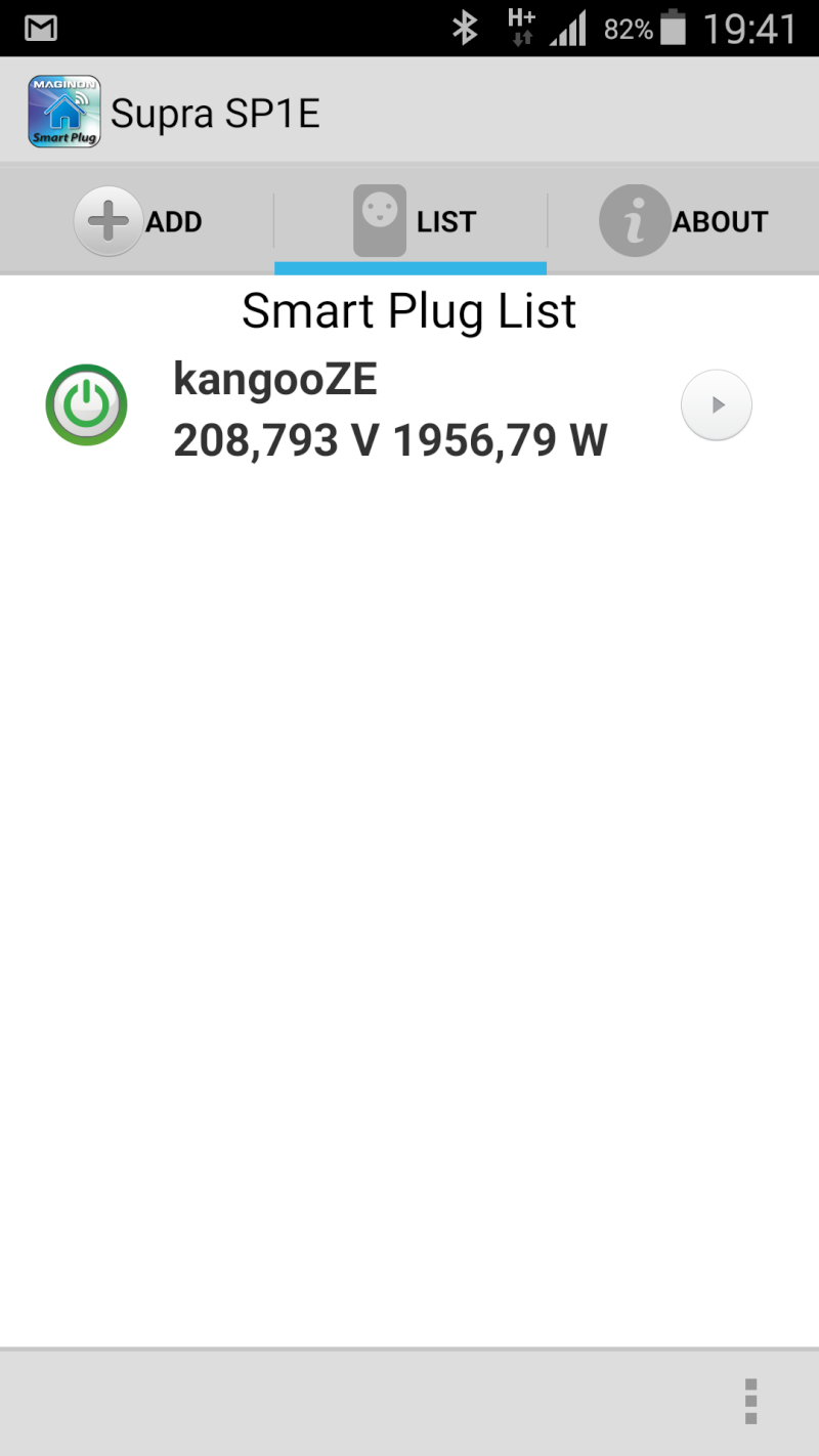 Combien de watts consomme votre Kangoo ZE en charge ? Screen10