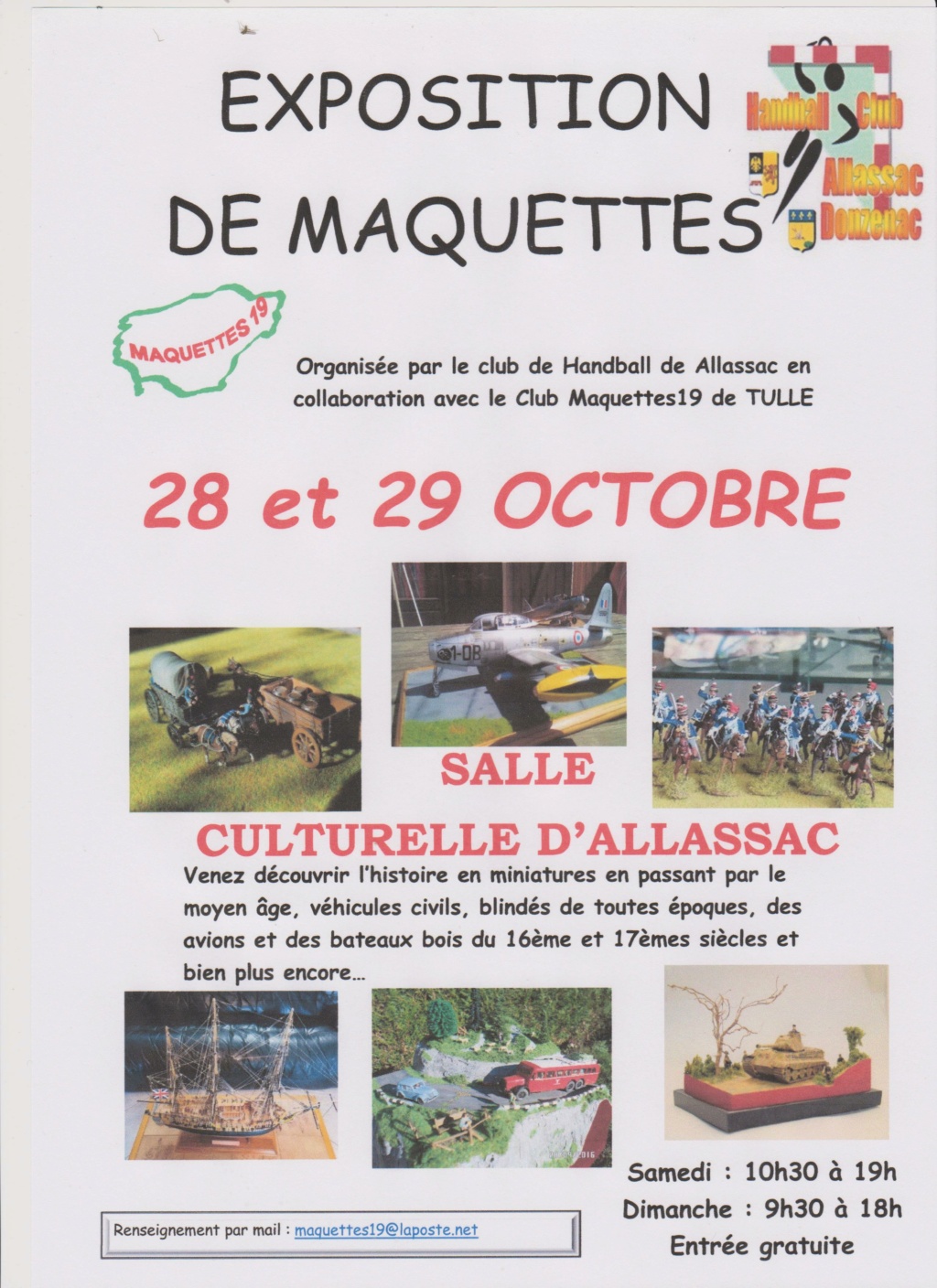  Expo ALLASSAC 19240  -  28 et 29 octobre 2023 Affich11