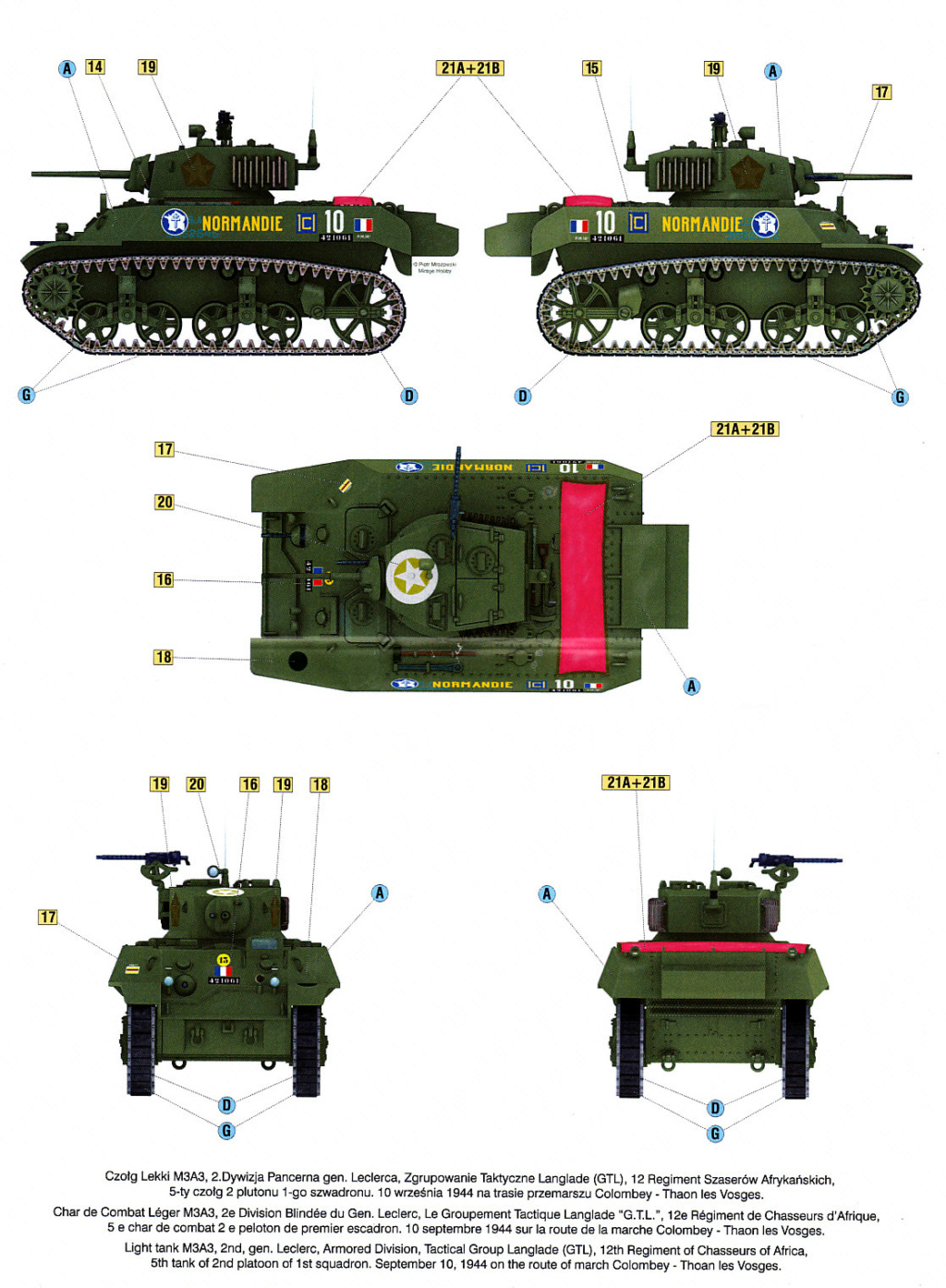 [Mirage Hobby] Char de combat M3A3 - Libération de Paris - Réf. 72676 Im000028