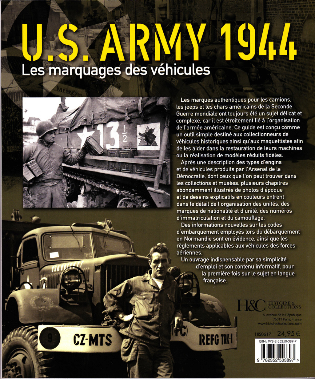 U.S. ARMY 1944  " Les marquages des véhicules "  Im000432