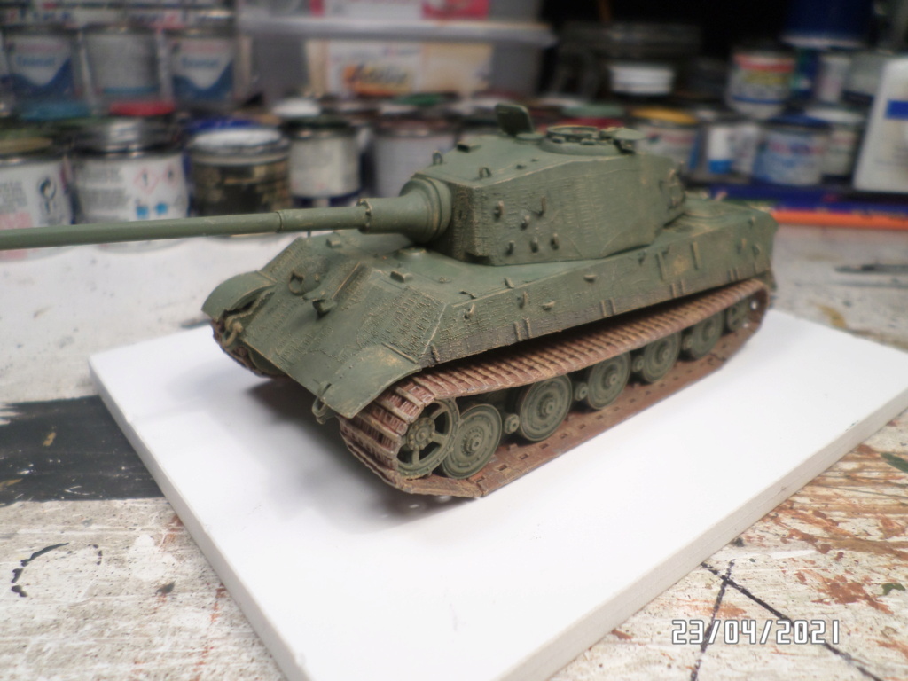 [ REVELL ]   Sd Kfz 182   Tiger II Ausf B    ( Tourelle Henschel )  - FINI - Sam_3678