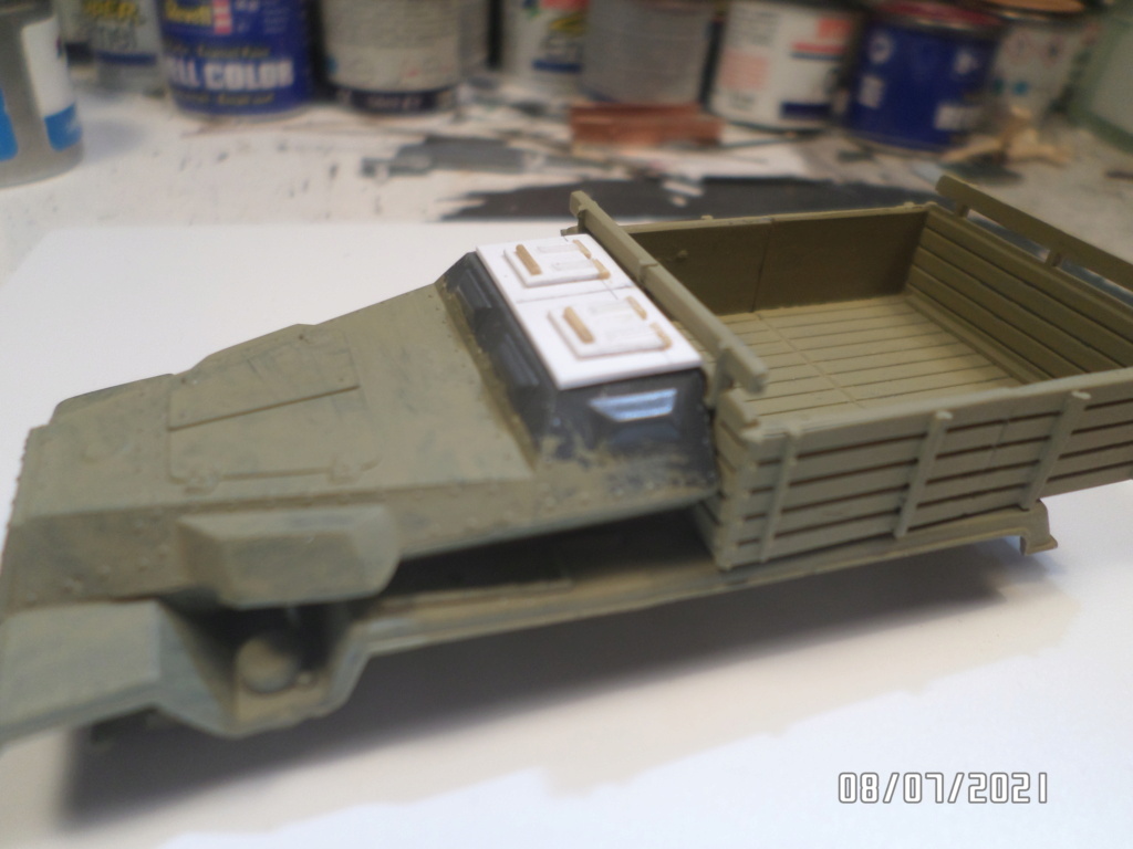 [ ESCI + PLASTIC SOLDIER + scratch ] Sd Kfz 251/1 Ausf C Pritschenwagen - FINI - Sam_4043