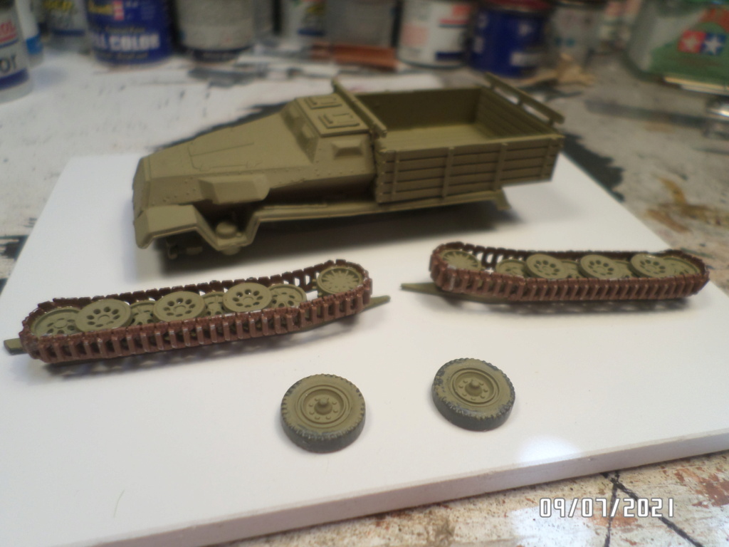 [ ESCI + PLASTIC SOLDIER + scratch ] Sd Kfz 251/1 Ausf C Pritschenwagen - FINI - Sam_4051