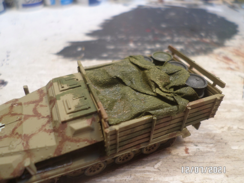 [ ESCI + PLASTIC SOLDIER + scratch ] Sd Kfz 251/1 Ausf C Pritschenwagen - FINI - Sam_4082