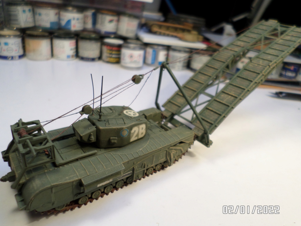 [Revell / Matchbox]     Churchill A.V.R.E  ( FINI )   Sam_5104