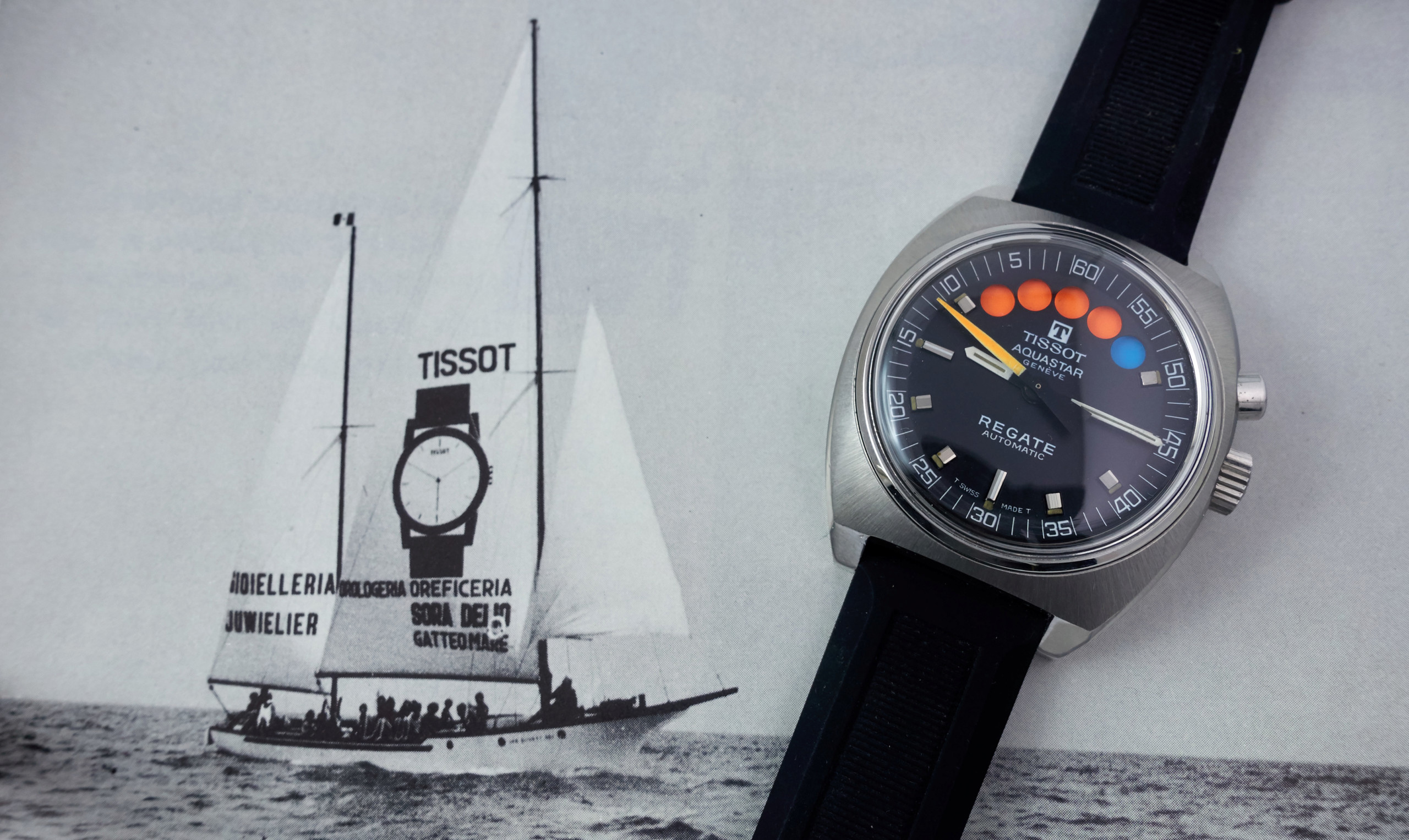 TISSOT NAVIGATOR YACHTING 1972 Regatt12