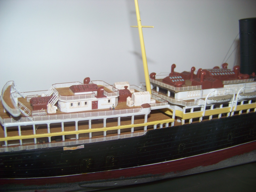 Diorama du torpillage du RMS Lusitania 1/350 Gunze Sangyo 100_9222
