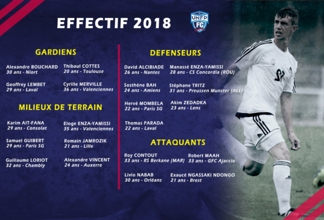 Préparation et matchs amicaux 2018-2019 Effect10