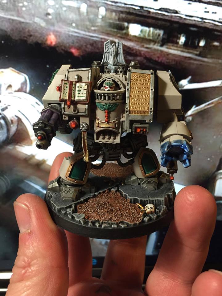 [Fini][Boris_von_Berg - Dark Angels] Dreadnought venerable  155 points D113