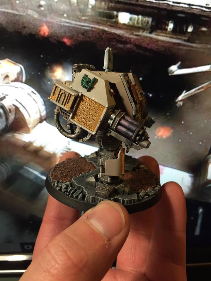 [Fini][Boris_von_Berg - Dark Angels] Dreadnought venerable  155 points D410