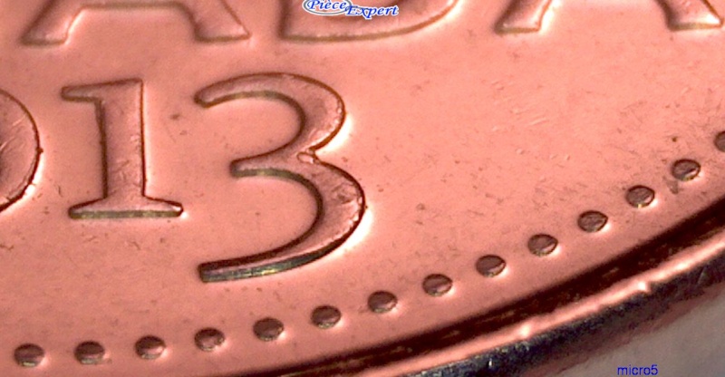 2013 - Éclat de Coin, 3 Petits Point sur le 3 (Die Chip) Cpe_im64