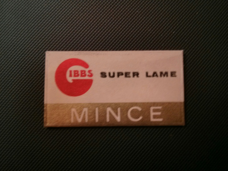 Lames de rasoir GIBBS et produits de la marque Lame_g10