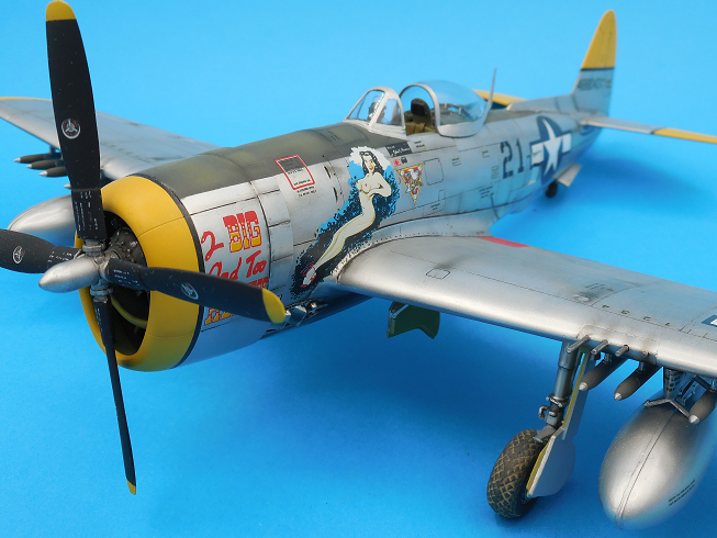 P-47 N Thunderbolt Revell/Monogram 1/48 (VINTAGE) Dscn5910