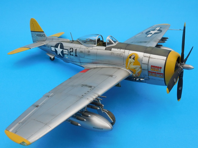 P-47 N Thunderbolt Revell/Monogram 1/48 (VINTAGE) Dscn5927