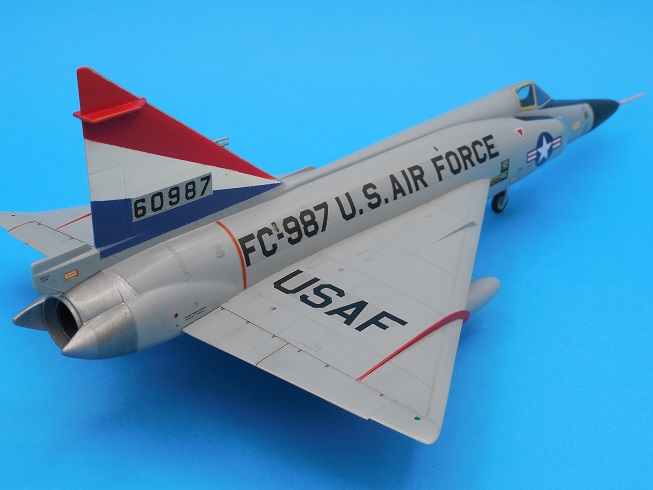 F-102 Delta Dagger Frog Hasegawa 1/72 (VINTAGE) Dscn6110