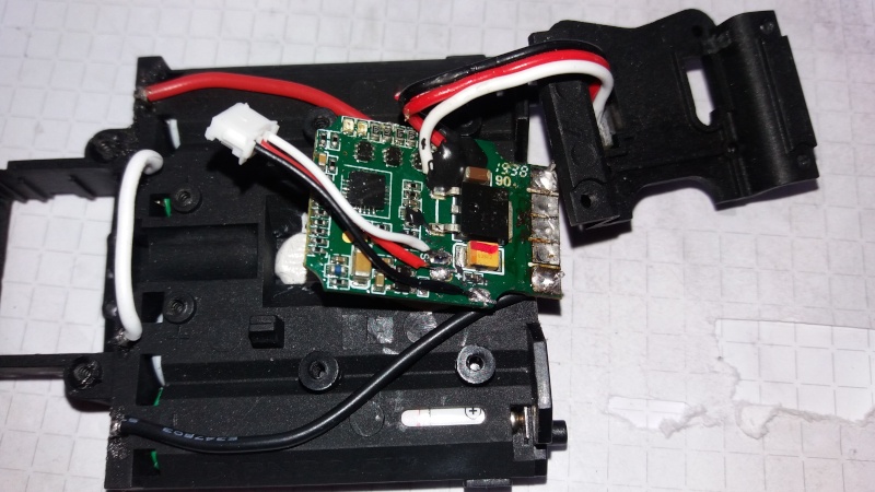 Circuit pour micro servo de Mini-Z-500804-pn racing 1110